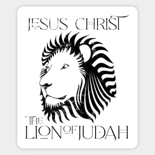 Jesus Christ - The Lion of Judah (distressed) Magnet